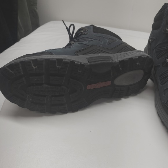 OrthoFeet Women's Dakota Water proof Blue Ankle Hiking Boot Size 9.5 Wide - Picture 6 of 12